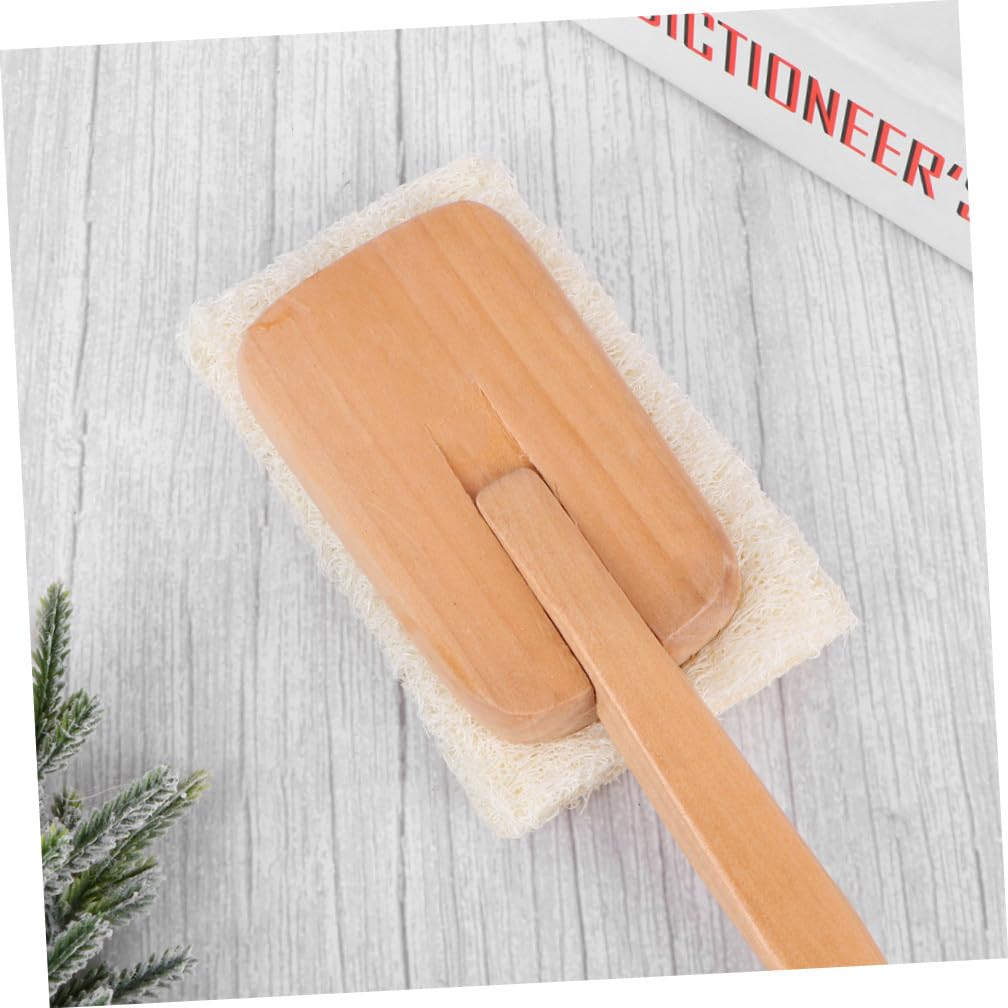Didiseaon Cepillo Corporal de 3 Piezas Exfoliante de de Lufa Natural para Un Cuidado de La Piel.