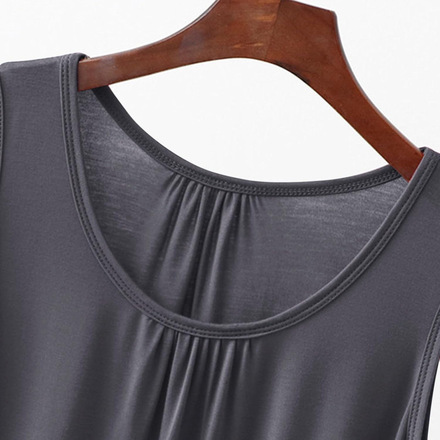 Summer Cotton Pajama Set for Women Plus Size Soft Lounge Shorts & Tank Top Sleeveless Sleepwear for Home/Travel