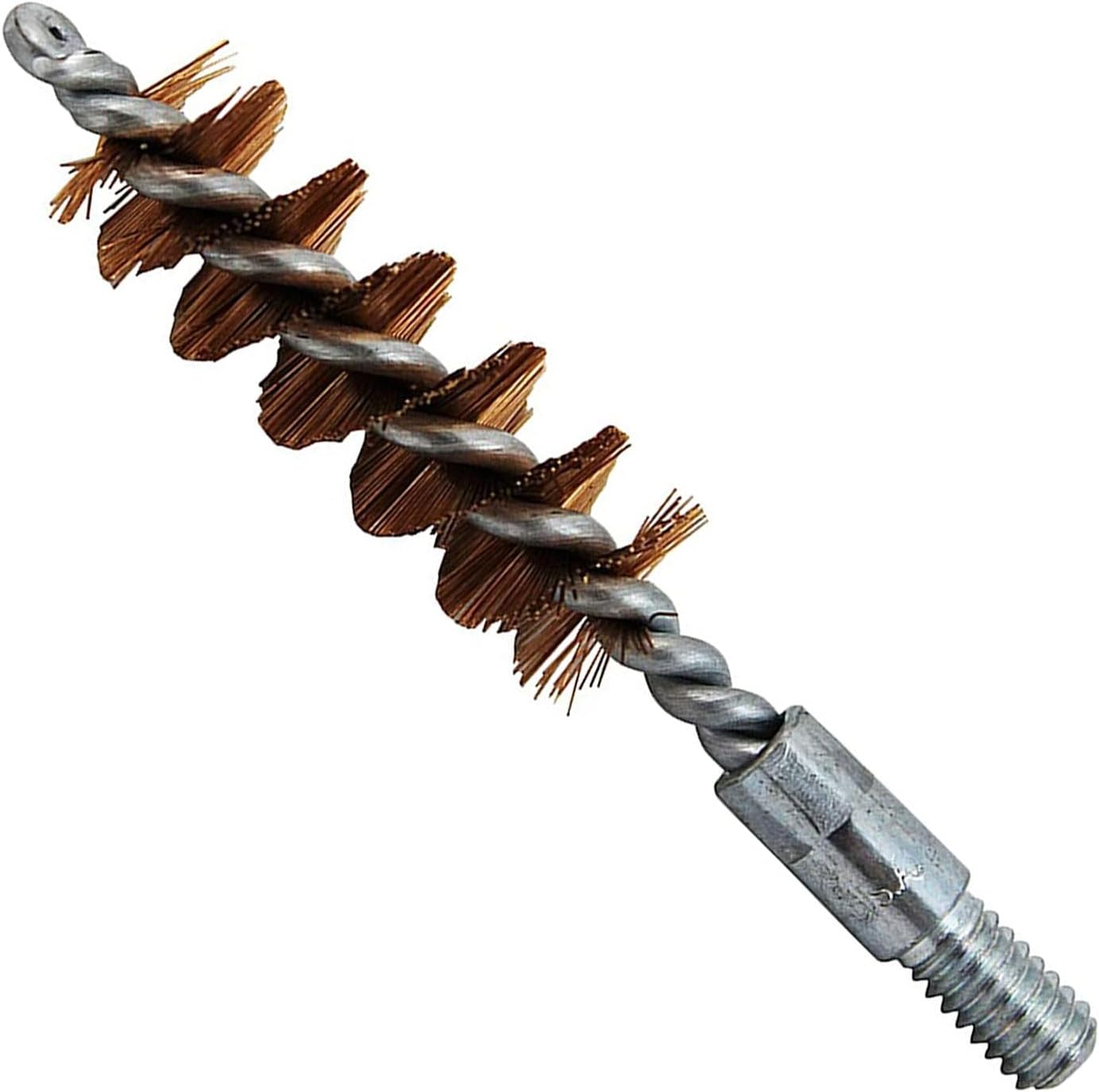 BIRCHWOOD CASEY Bronze Bristles Bore Brush | Durable Versatile Gun Maintenance Cleaning Scrubbing Tool | Fits 380, 38/357 9 Mm Gun