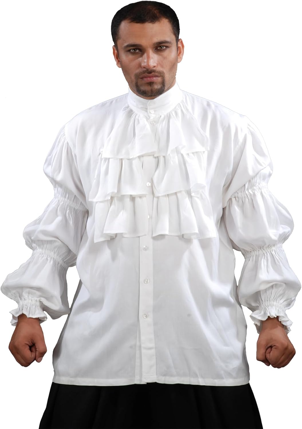 ThePirateDressing Pirate Ruffled Seinfeld Puffy Shirt