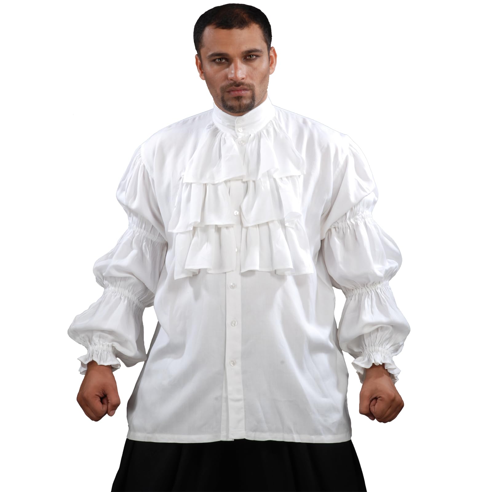 ThePirateDressing Pirate Ruffled Seinfeld Puffy Shirt