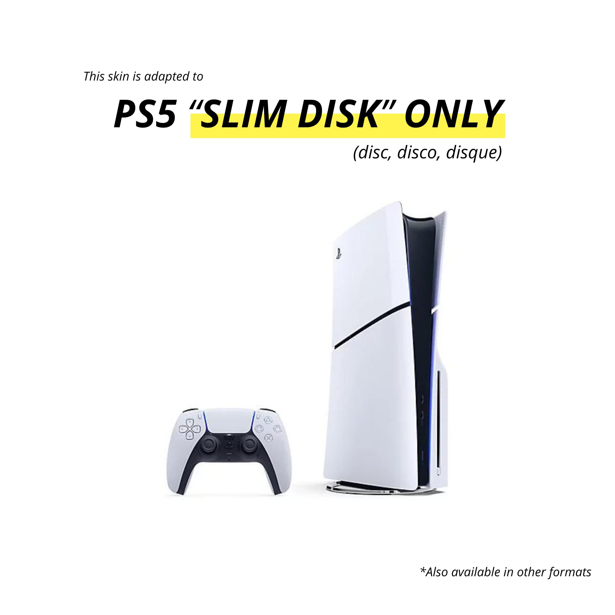 Sticker PS5 Guerrier Dragon, Autocollant pour Playstation 5 Manga, Console et Manette, Edition Slim Disque, Skin Guerrier PS5 (2 Manettes)