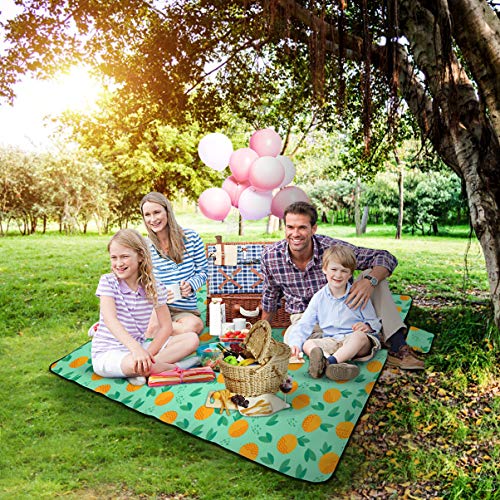 BESPORTBLE, cobertor de piquenique, grande, impermeável, dobrável, tapete para piquenique, tapete pa