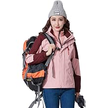 Women's Jacket Outdoor Waterproof Warm Softshell Coat for Hiking, Travel, Fishing, Cycling, Skiing, Mountaineering