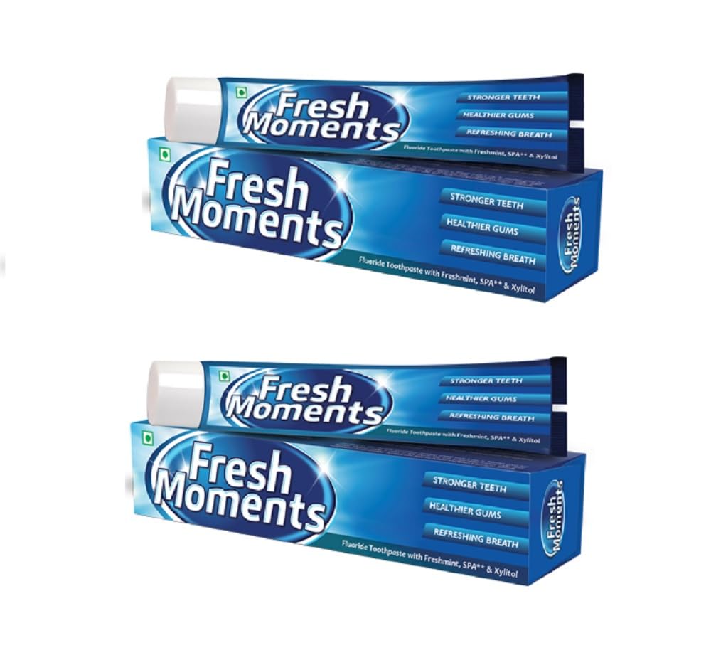 Buy Fresh Moments Flouride Toothpaste 100 g (Pack of 2) Online at Low