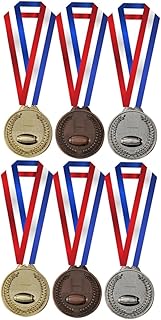 NOLITOY Rugby Awards Awards Medals 6 Pcs Kid prizes Sports Decor Soccer Medals Style Medals Children Medals The Medal aldult Picture Sports Medals