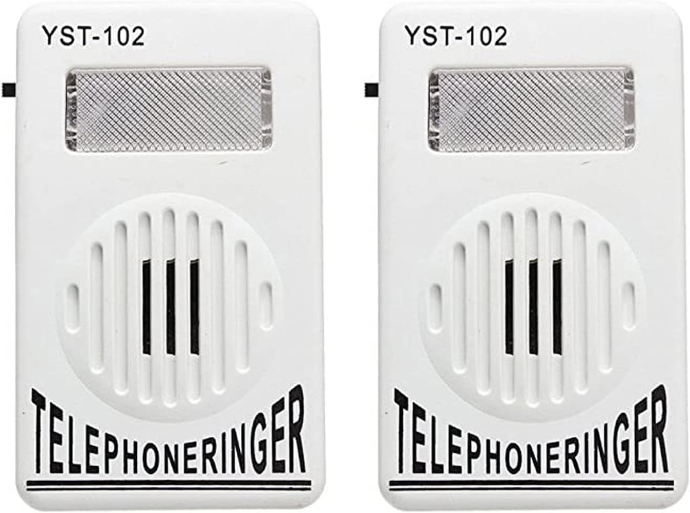 discoGoods 2 Pack Socket Loud Telephone Ring Speaker Bell