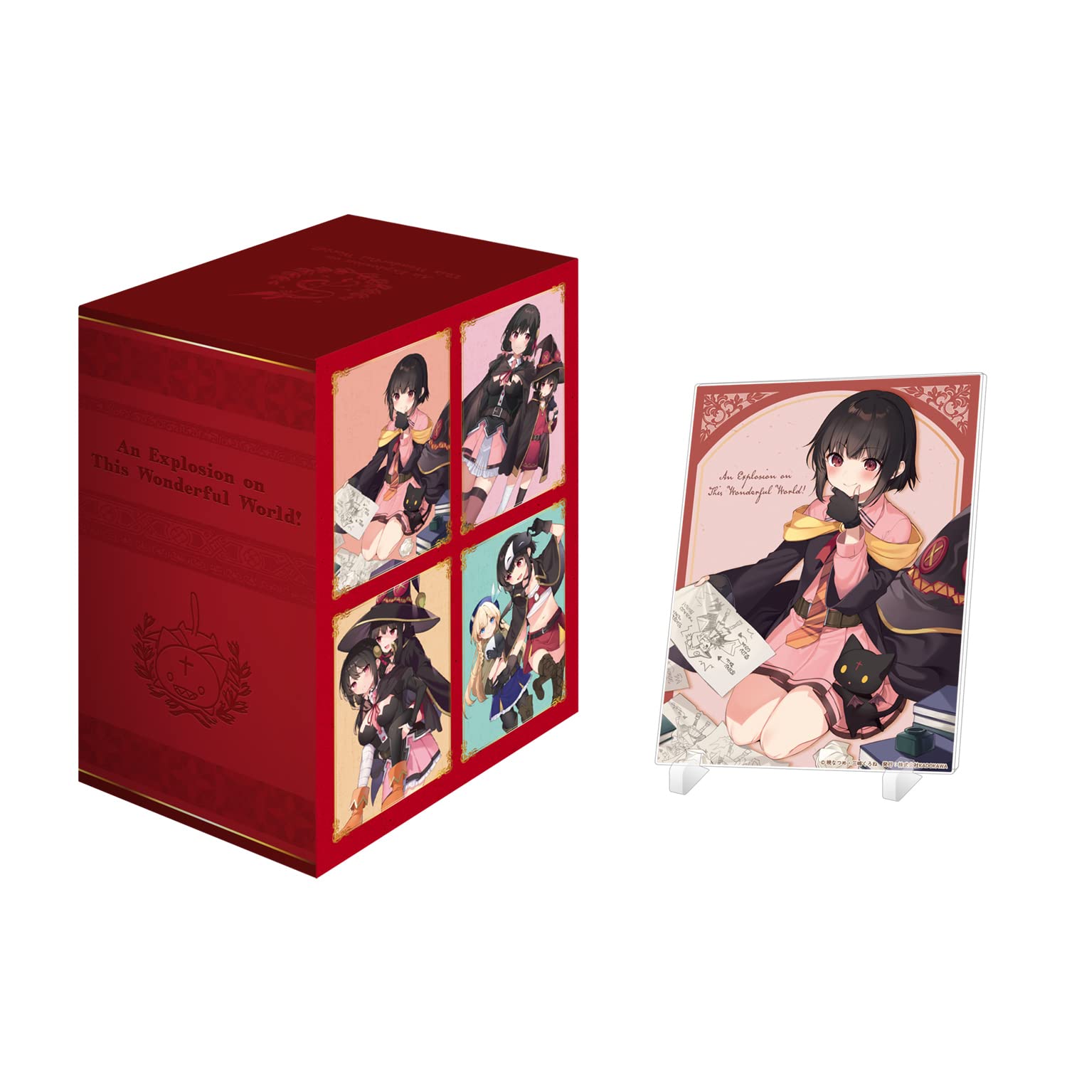 Amazon.co.jp: KADOKAWA この素晴らしい世界に爆焔を! 全巻収納BOX 