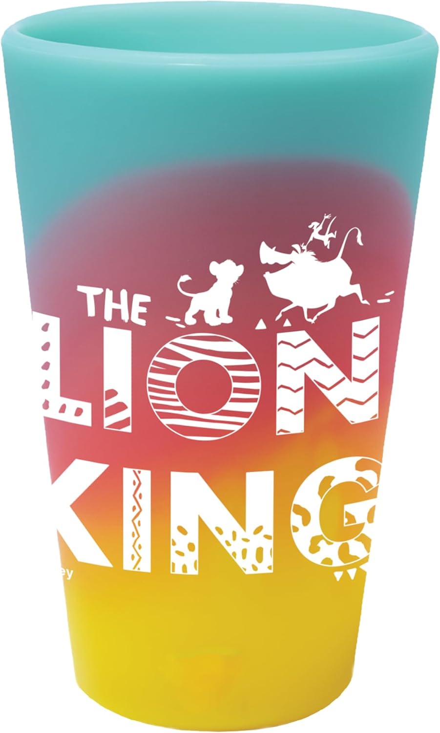 WinCraft 16 oz Silicone Pint Glass Disney Lion King