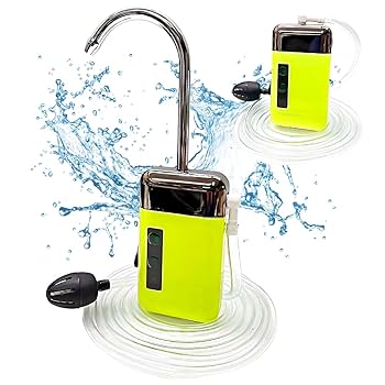 (中古)awesafe空気注入式 パドルボード*電動ポンプ付き(ライトブルー) K'sガレージ エアーポンプ 12v専用 18w エアストーン ホース 逆