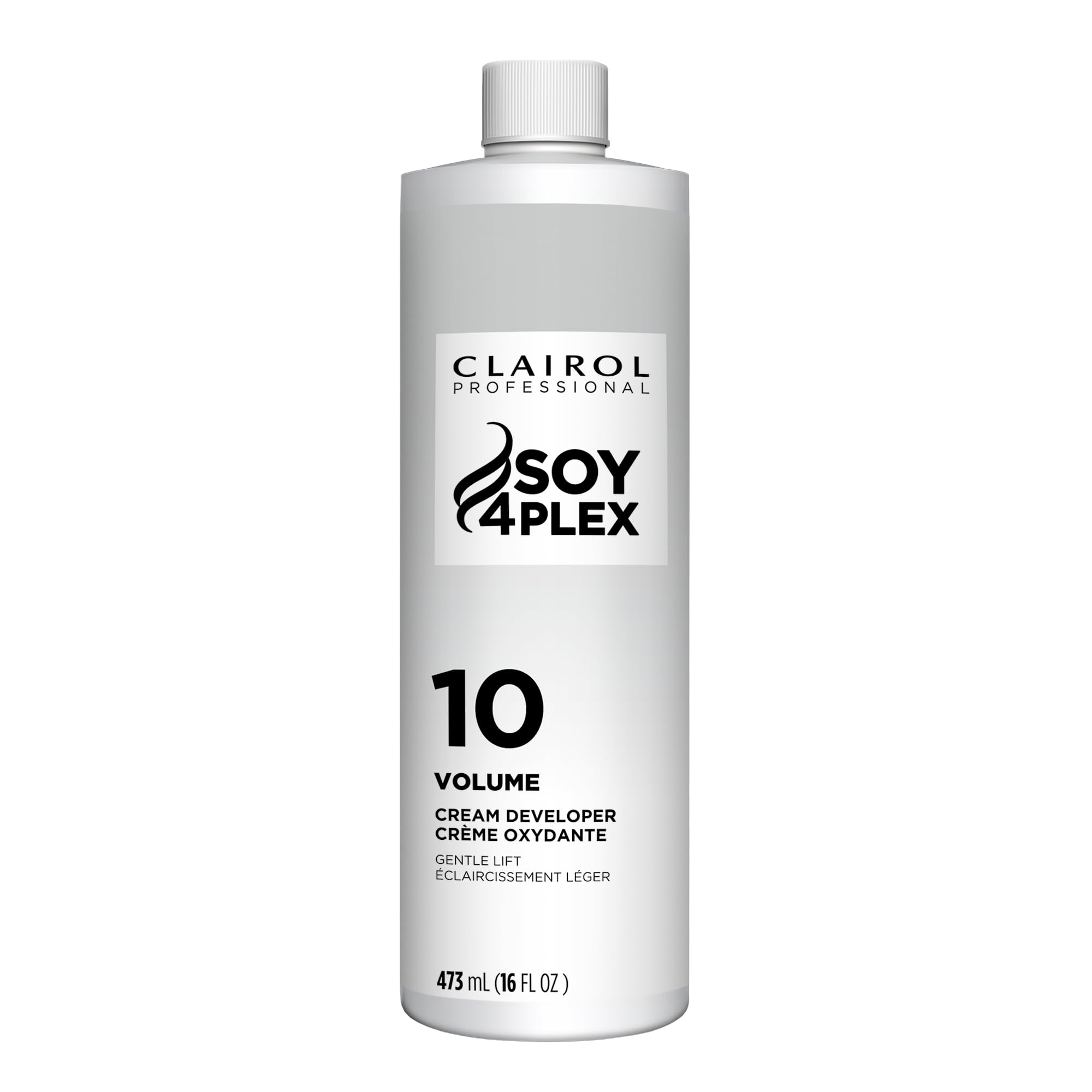 Crème Permanente 10 Volume Hair Developers, 16 oz. | For Coloring, Lightening & Lifting with Deep Conditioning Formula | Packaging May Vary