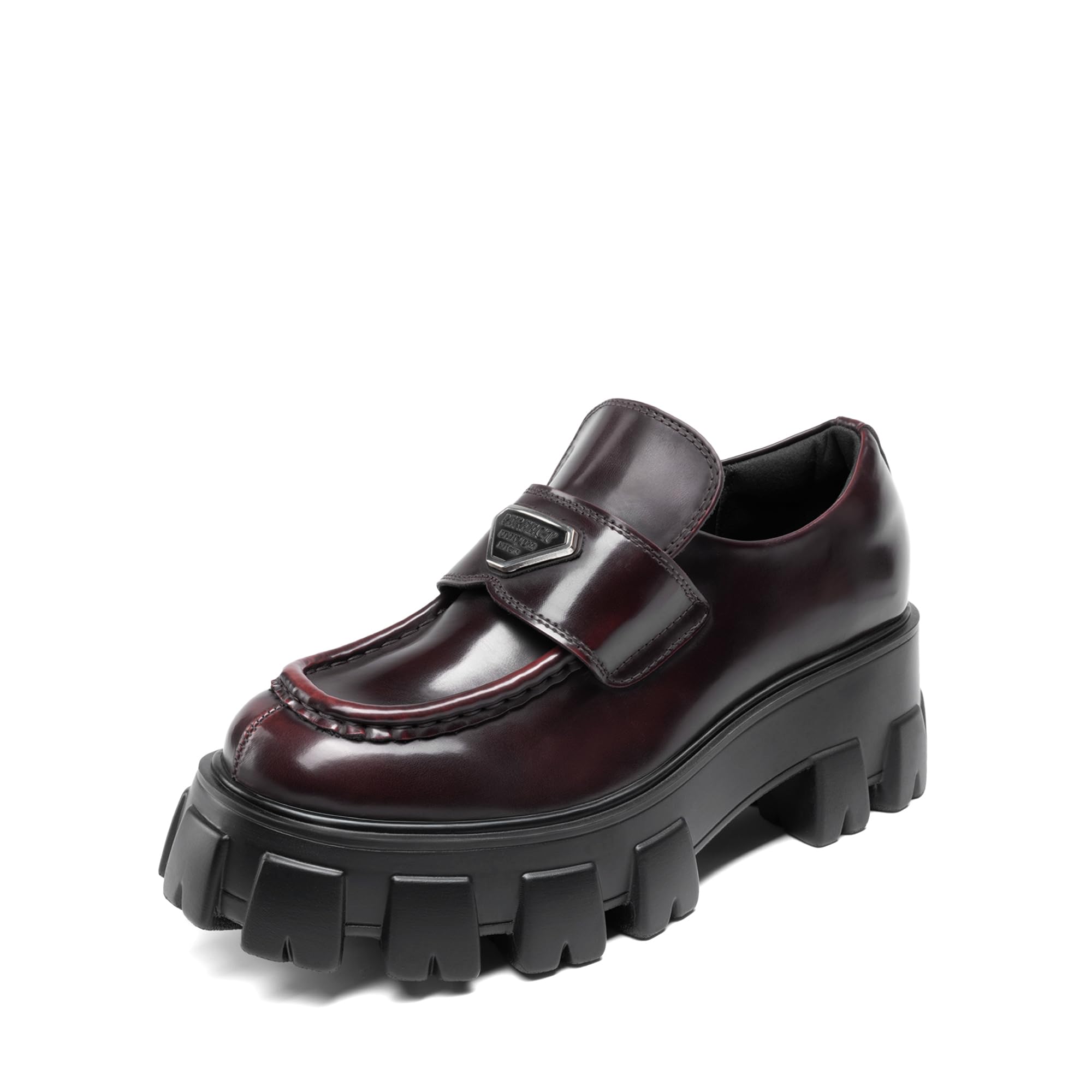 DREAM PAIRS Women's Chunky Loafers Platform Comfortable Slip-On Dressy Business Casual Fashion Outfit Loafer Shoes