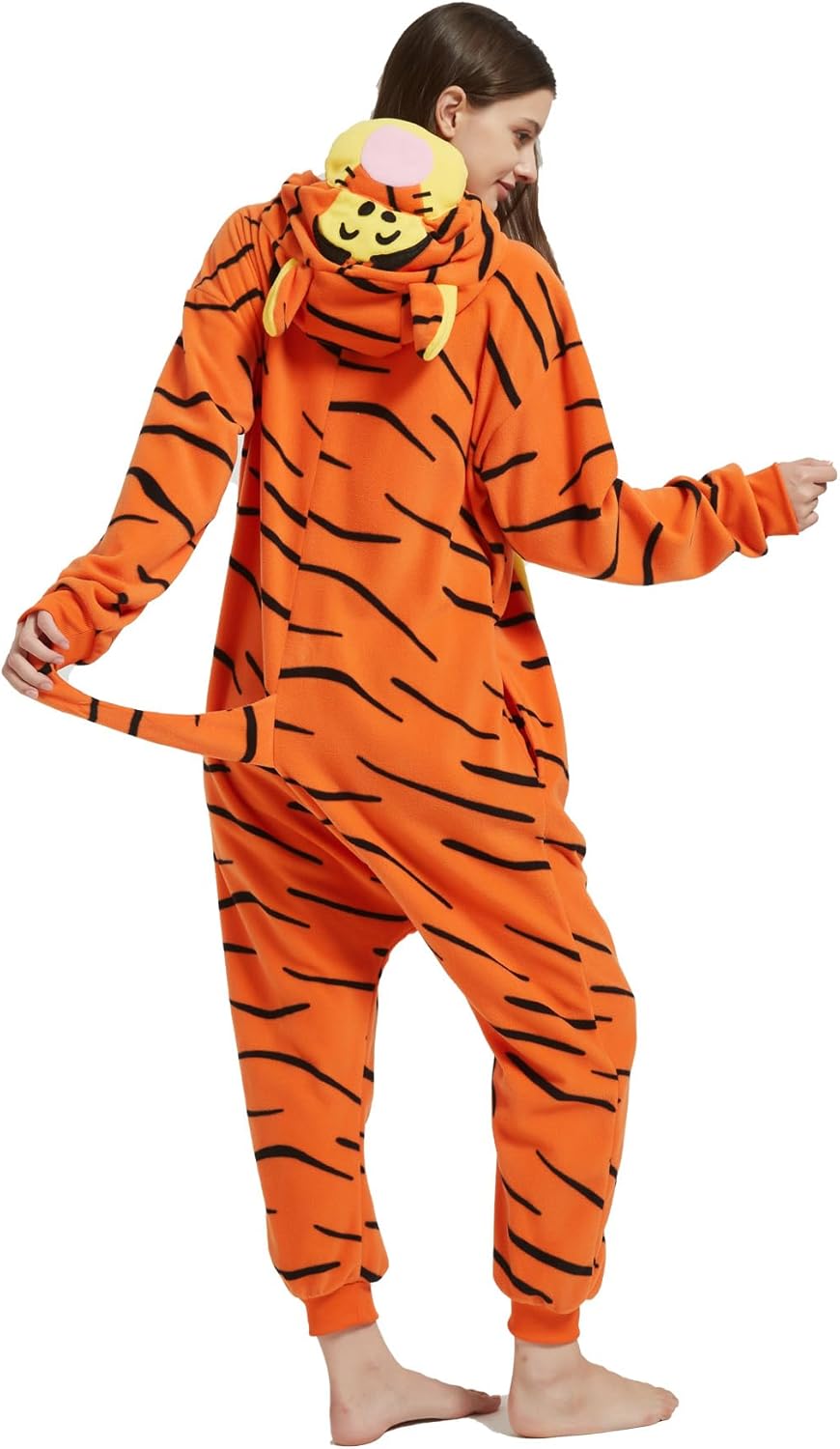 Animal Onesie Adult Unisex One-Piece Pajamas Cosplay Costume For Men Women - Image 7