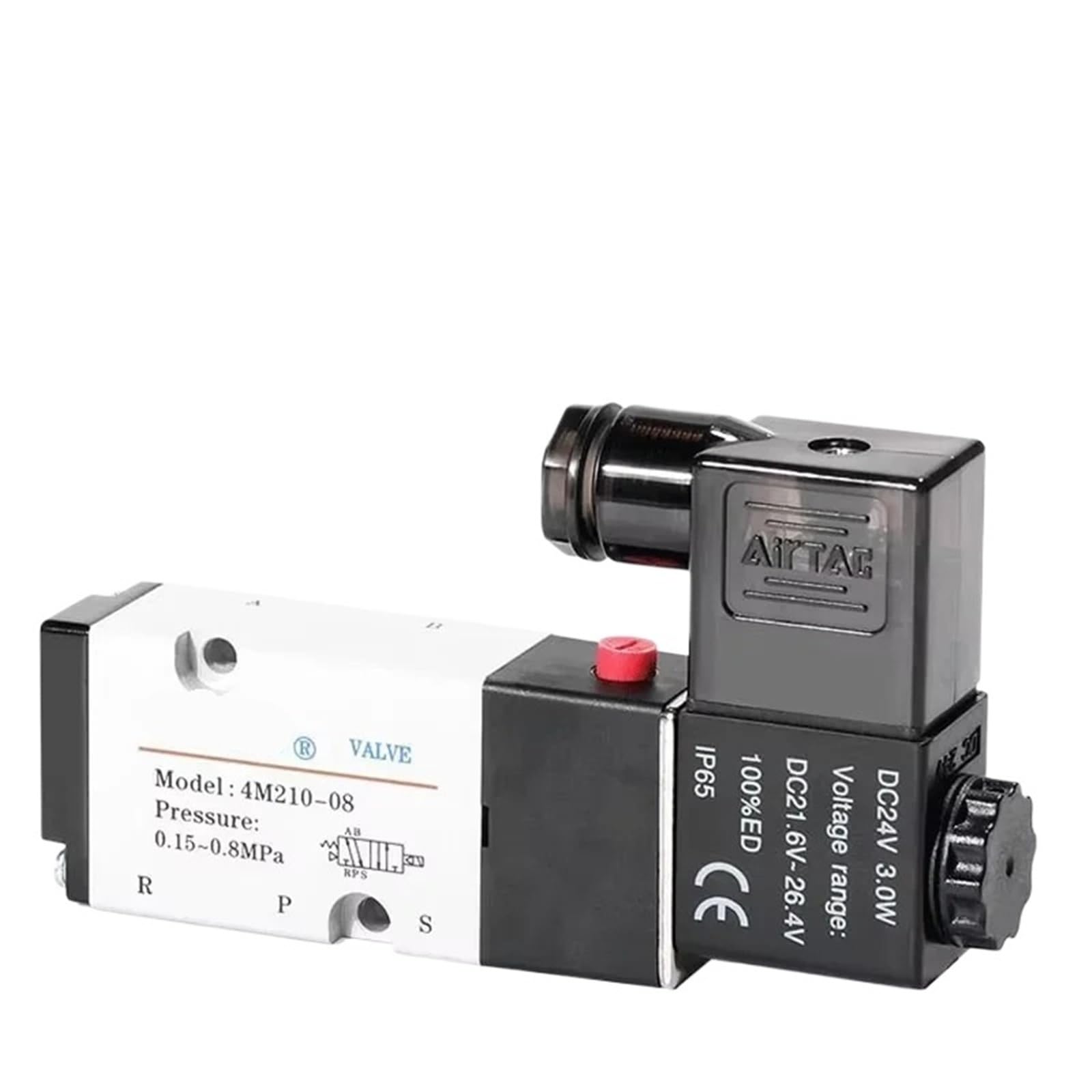 Electrovanne pneumatique 4M210-08 5/2 voies commande de direction AC220V