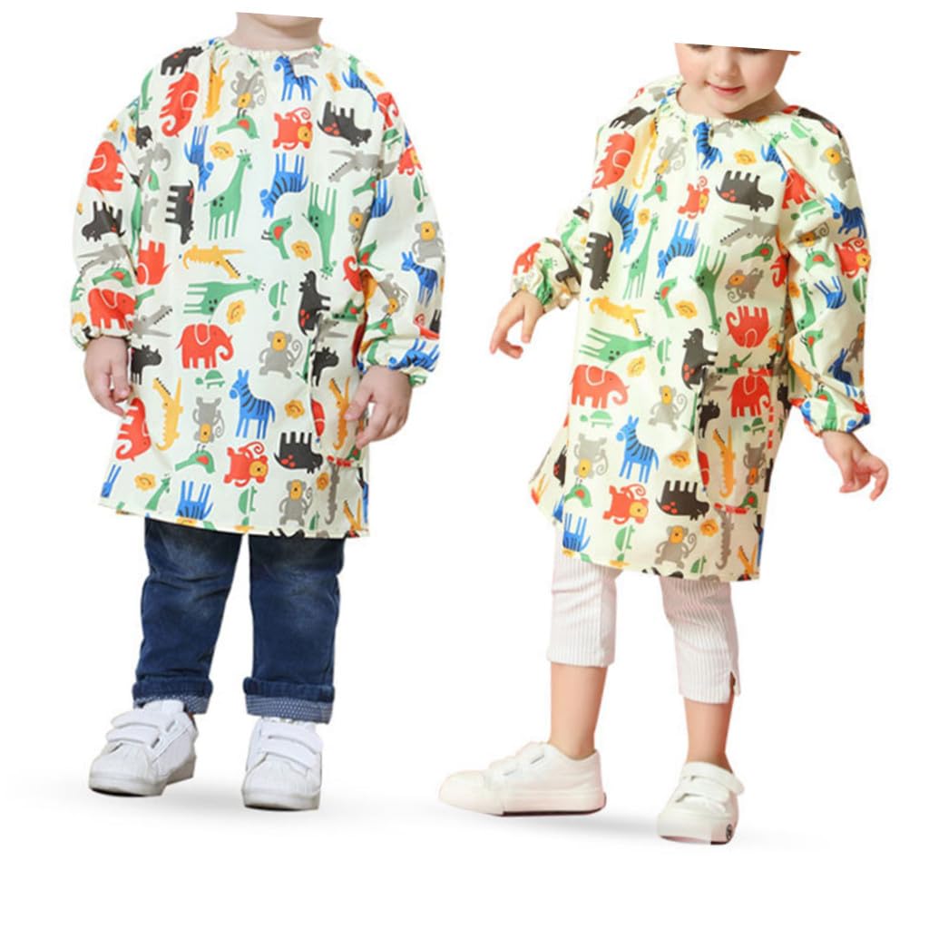 Delantal Talla M de Pintura Amarillo de Poliéster para Niños