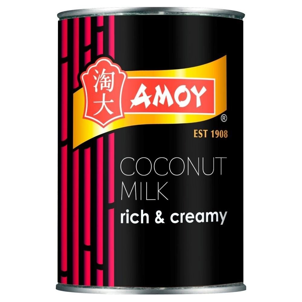 Amoy Latte Di Cocco Ricco E Cremoso (400ml) (Confezione da 6)