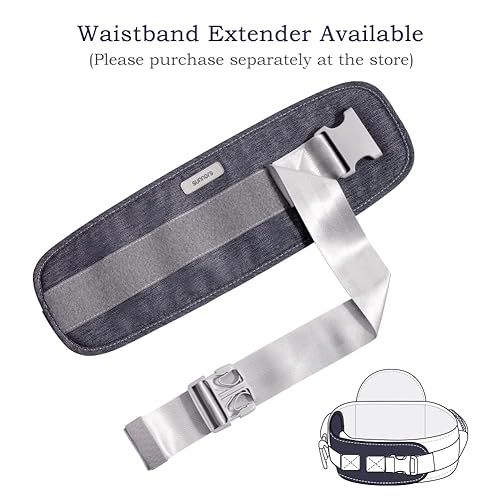 Miniatura 6 de Portabebés de cadera, cintura de asiento de cadera para bebé con correa ajustable y bolsillo, soporte ergonómico de cadera para recién nacidos y