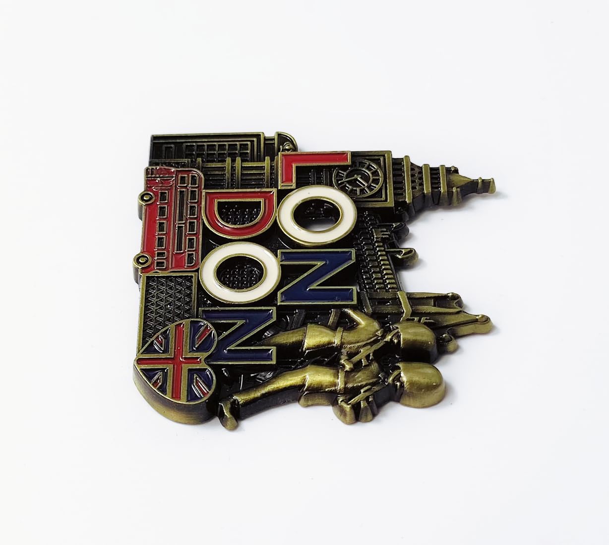 Imán De Nevera De Londres, Recuerdo Turístico 3D, Decoración Magnética, Material Poliresina, 4.2x7.7 Cm