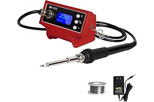 Digital Cordless Soldering Iron Station Compatible w/Milwaukee 18V Battery