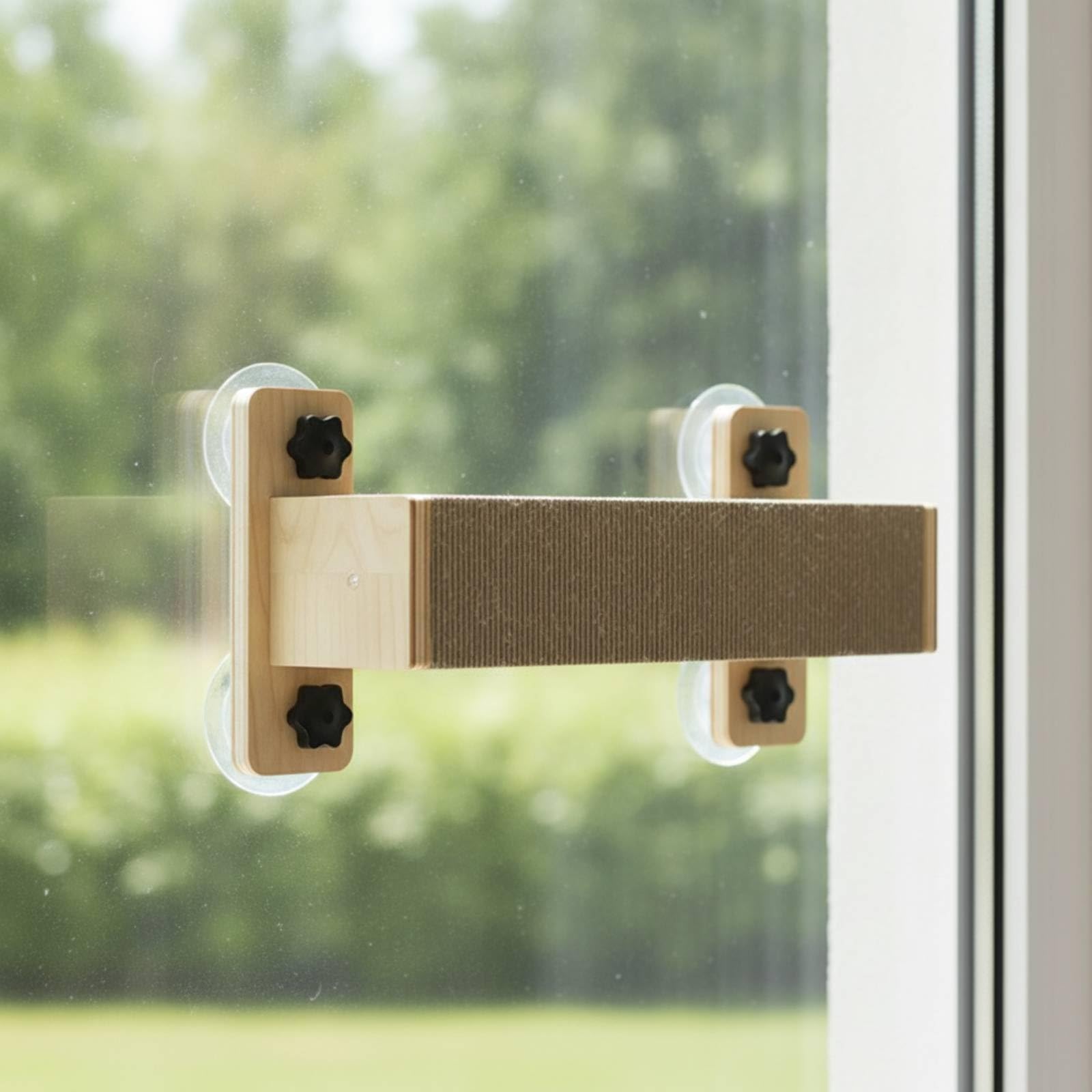 Amaca da Finestra Pieghevole Lettino Resistente Cuccia per Gatti, Lungo