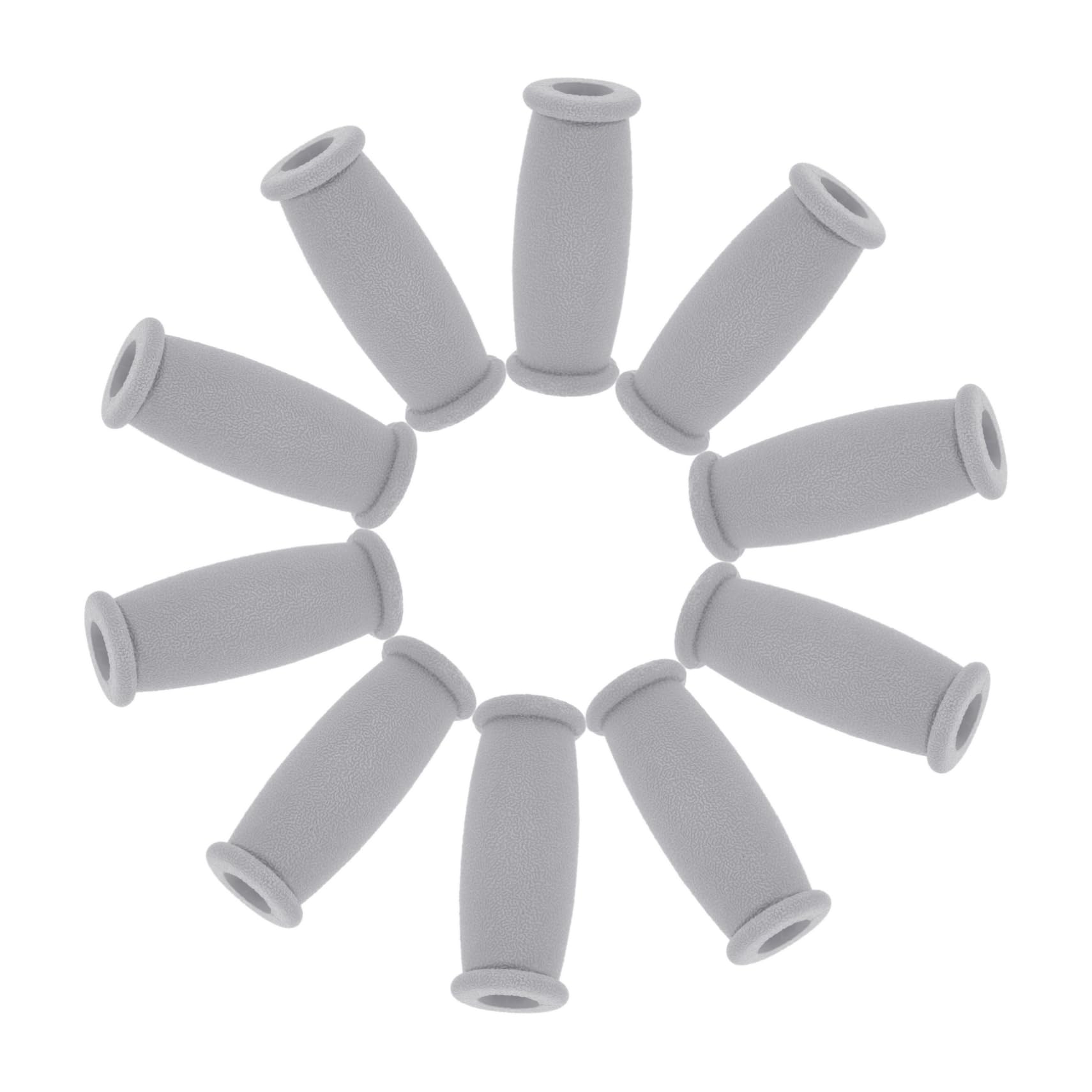 Empuñadura de Muletas Tpr Antideslizante, 10 Piezas, Cómoda