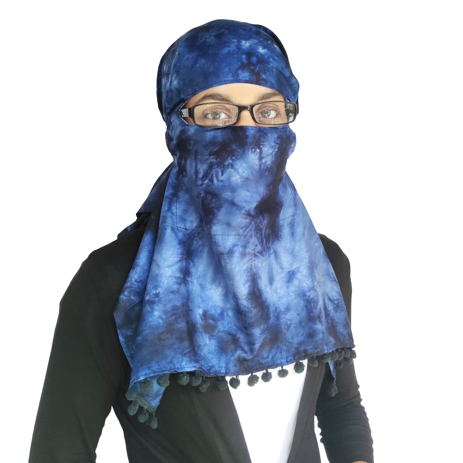 Switchon Rayon Mill dye Innovative scarf Hijab for Women with closer Hook and Loop Tape size adjustable -Scoty Scarf