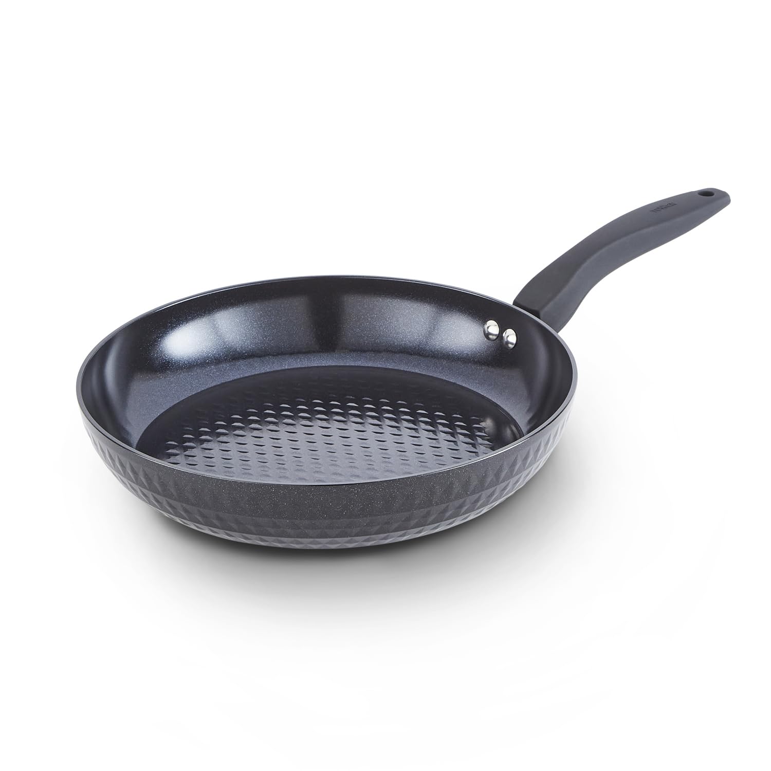 Tower Unisex Black Diamo Frying Pan With Diamond Ceramic Non-Stick, 28Cm T900136 A