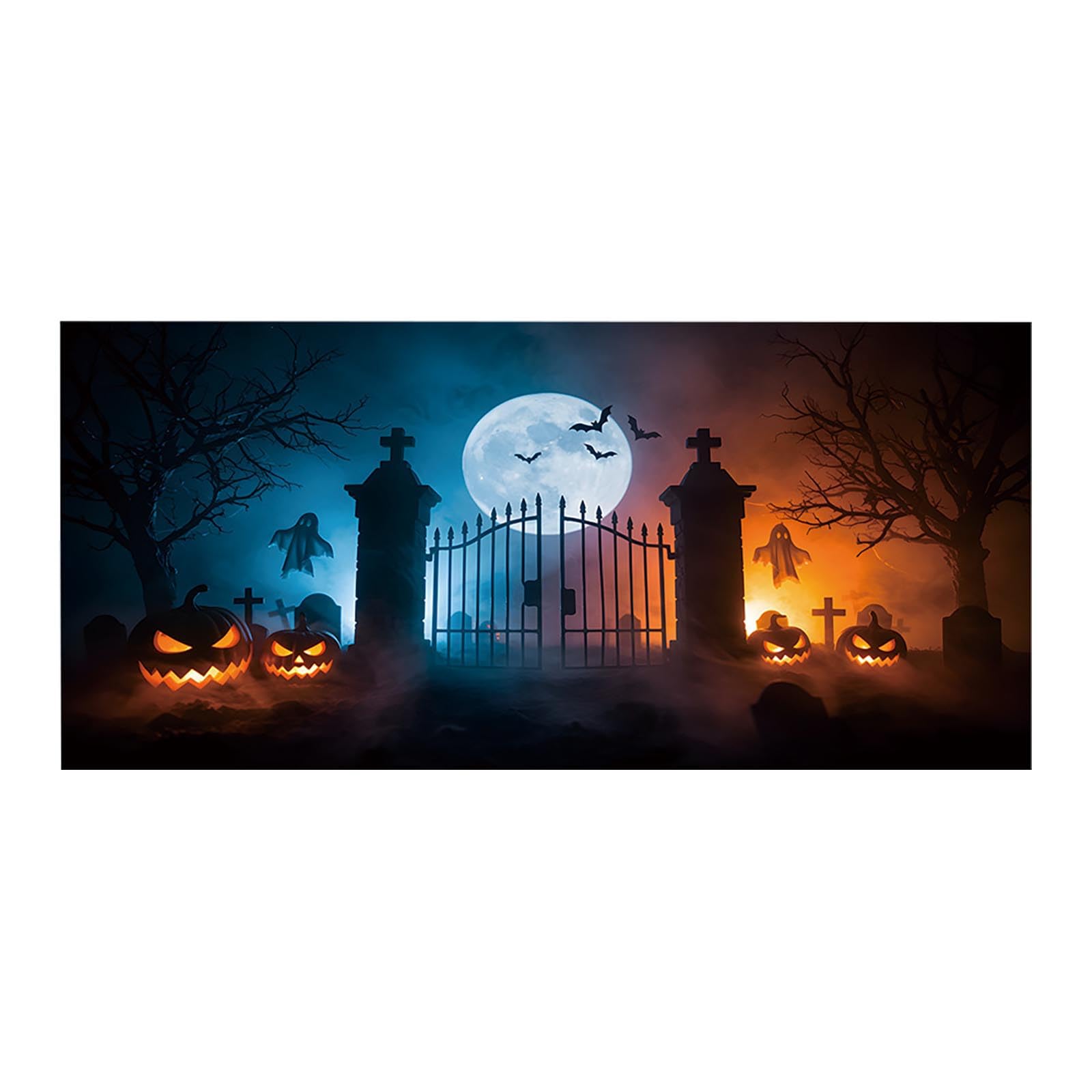 Cartel de graduación de estilo único para Halloween, para garaje, mejora al instante la fiesta de Halloween y se convierte en el centro de atención de todos. ¡No te lo pierdas!