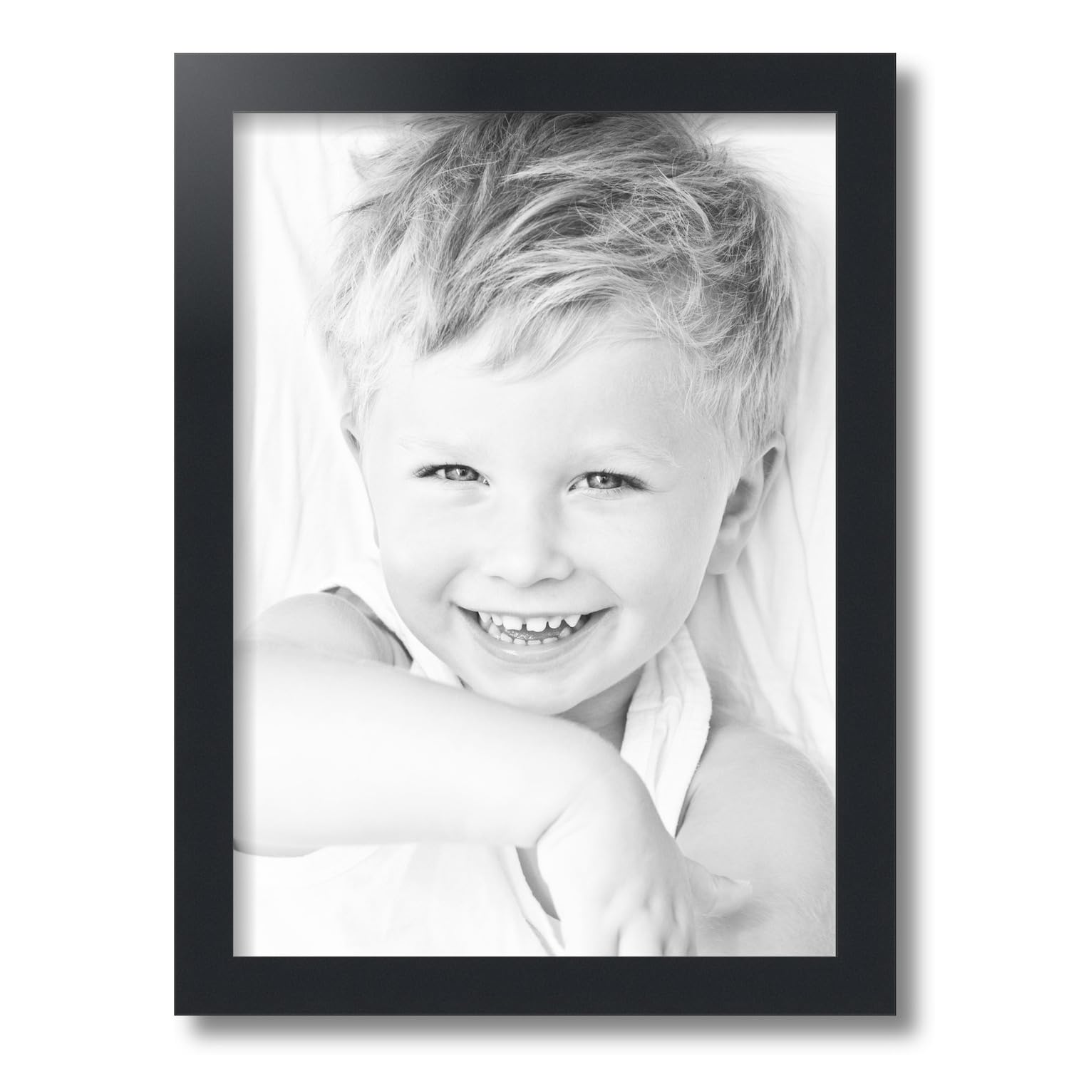 Amazon.com - ArtToFrames 13x18 inch Satin Black Picture Frame