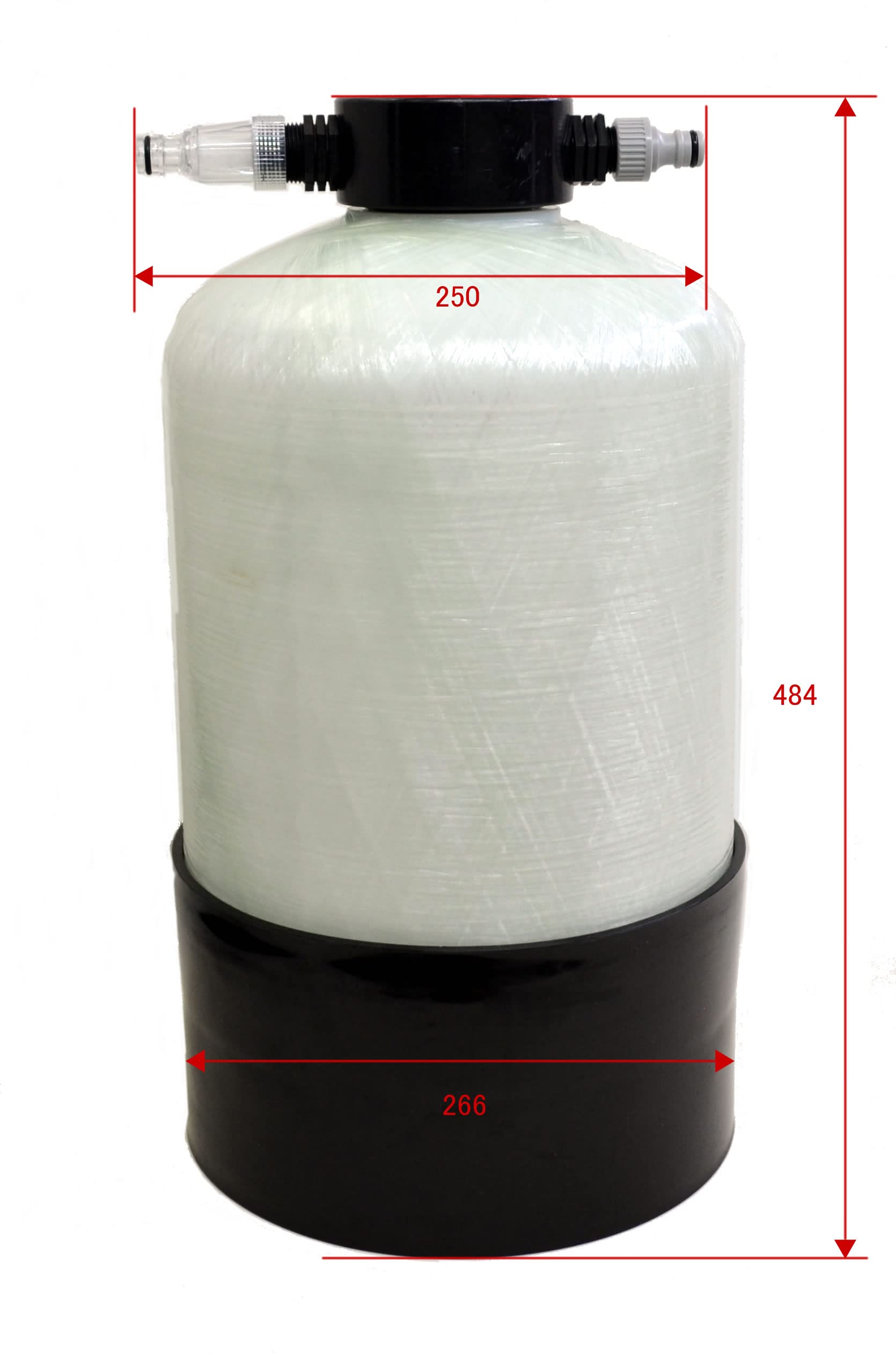 Amazon.co.jp: 純水器 16.5Lタンク イオン交換樹脂15L充填済み