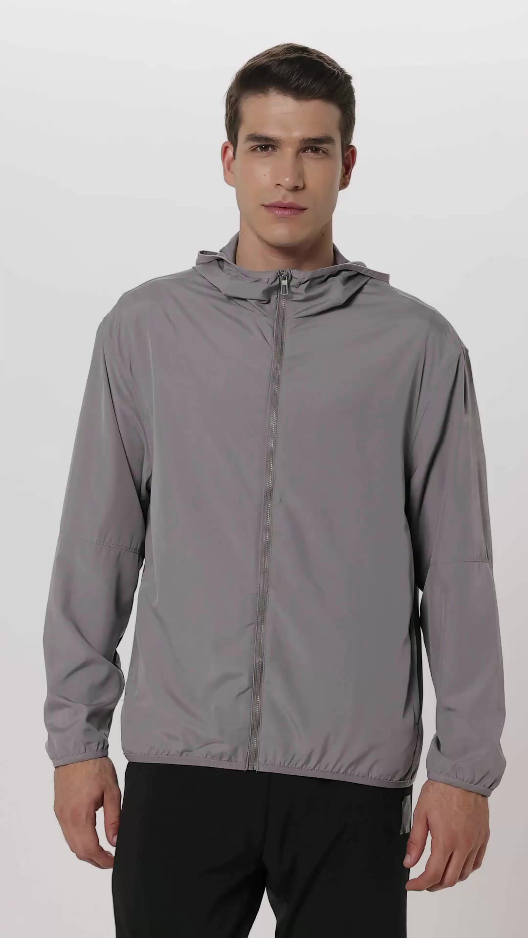 Buy XYXX Mens Ozone UV Procted Parka Jacket, Relaxed Fit, Solid