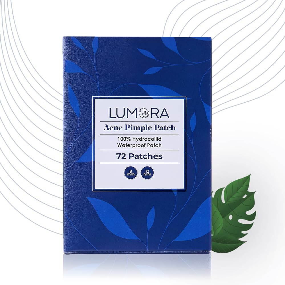 Pimple patch - Hydrocolloid Patch 72 Patches Night time Spot Stickers for Face and Skin Invisible Waterproof Acne