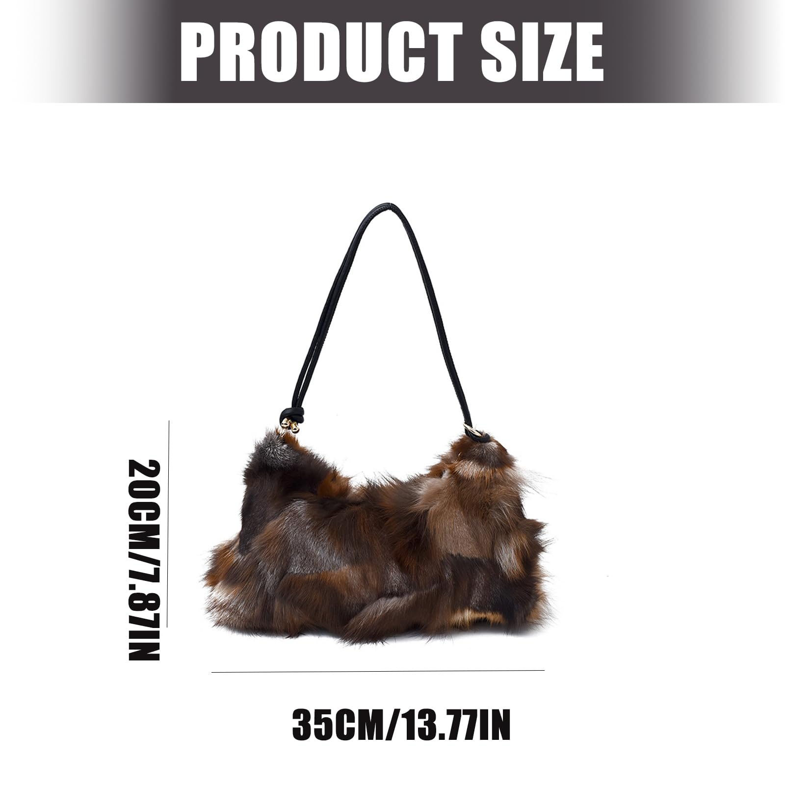 Borsa a tracolla alla moda per avambraccio