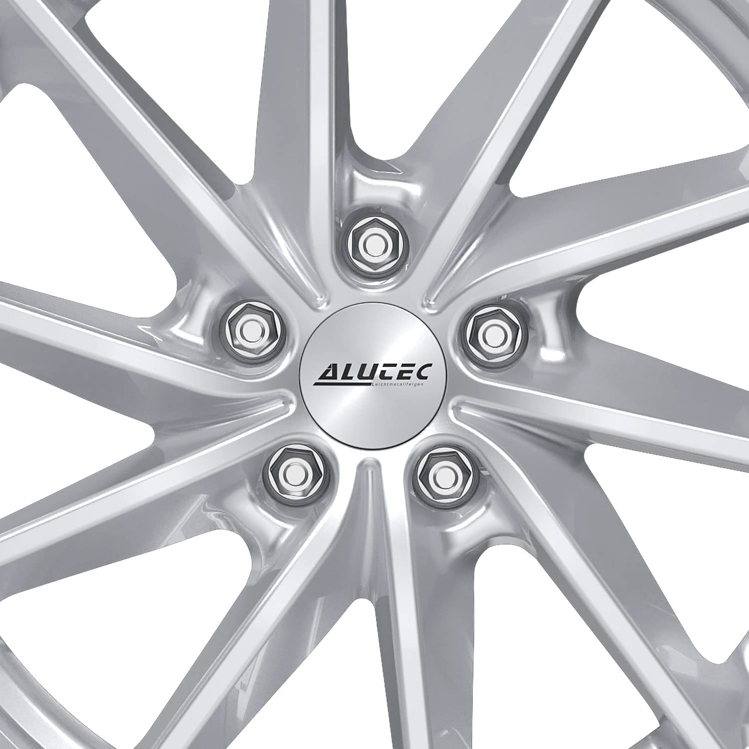 4 x felgi Alutec Singa 6.0Jx16 ET40 4 x 100 polarno-srebrne kompatybilne z Chevrolet/DAEWOO(GM) /GM KOREA Aveo Kalos Spark