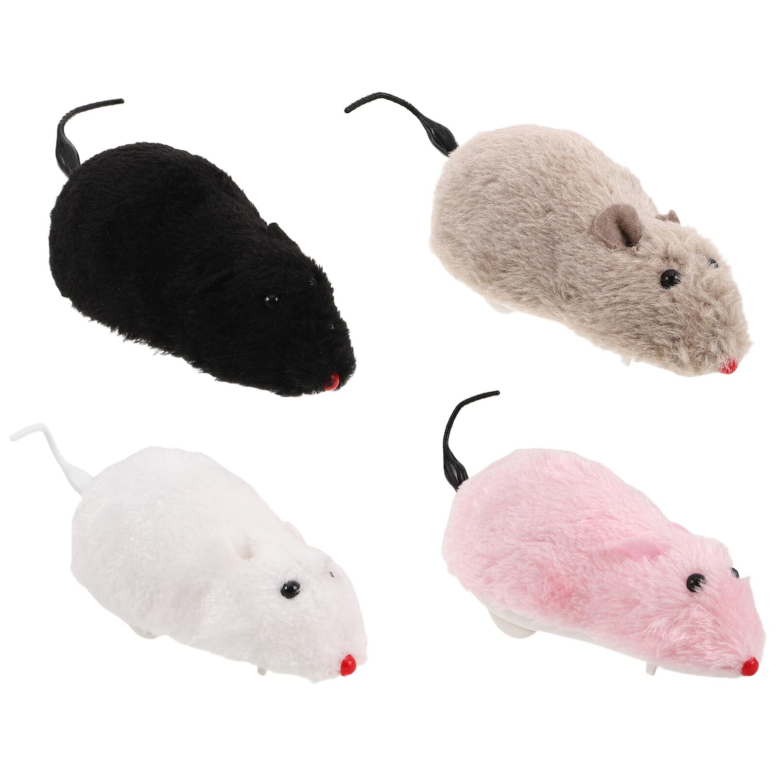 Ratones de juguete de cuerda evitan el sedentarismo en gatos con diseño interactivo