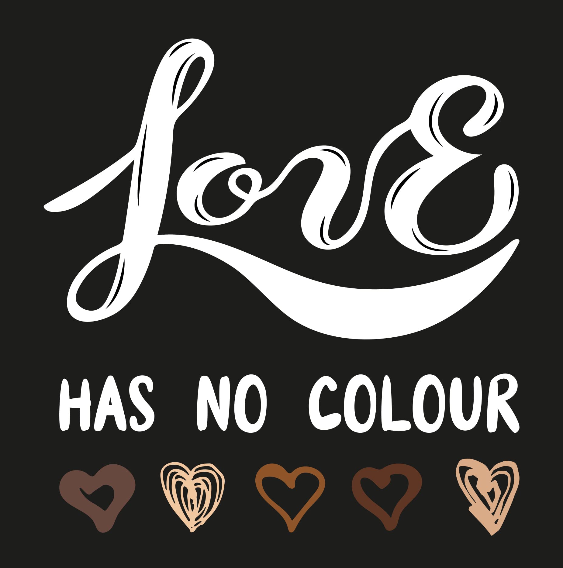Diverse And Ethnical Greeting Card, Love Is For Everyone Ethnic Card,
