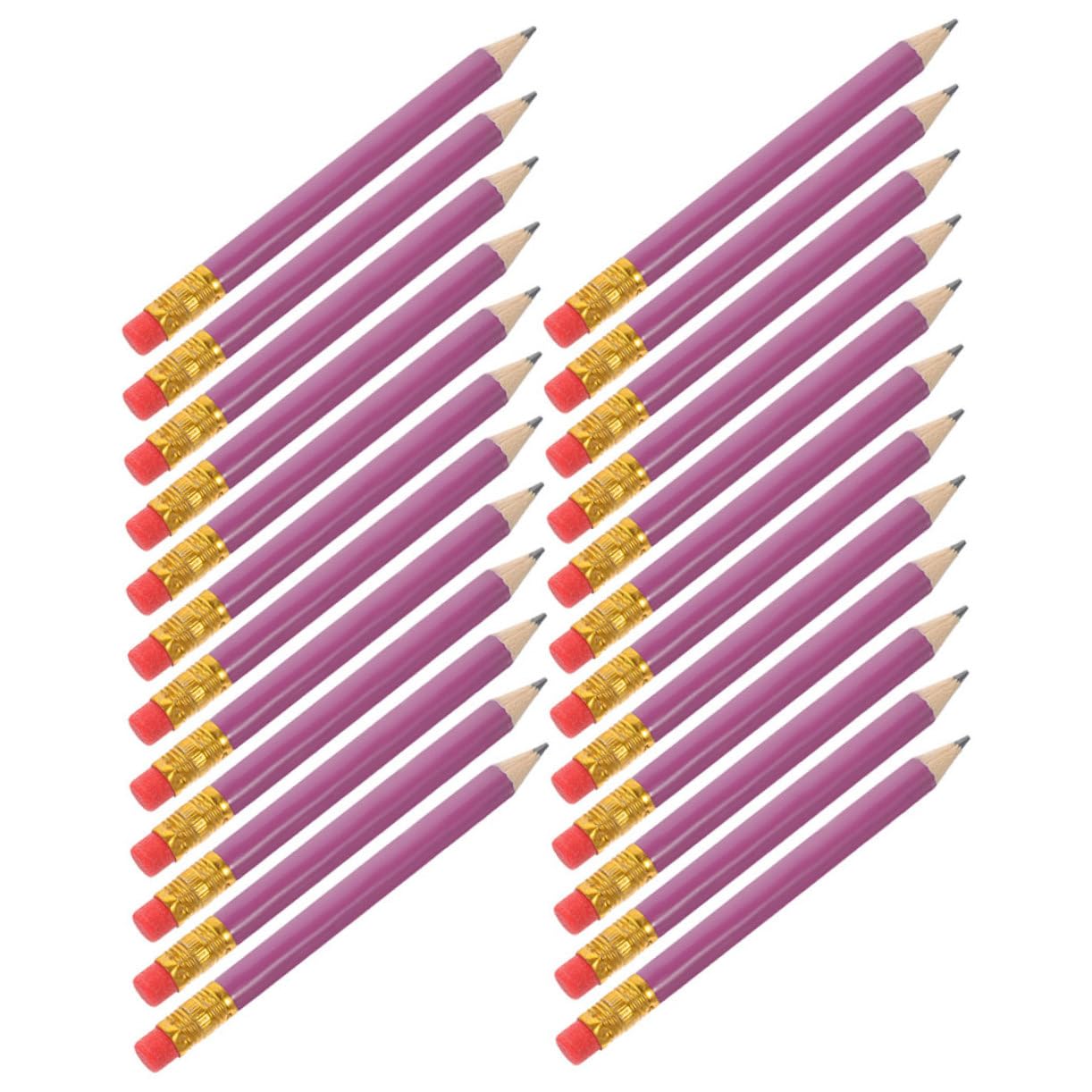PLAFOPE 144pièces Crayons Hb Portables Pour Crayons Écriture Courts Pour Dessin Et Utilisation Scolaire