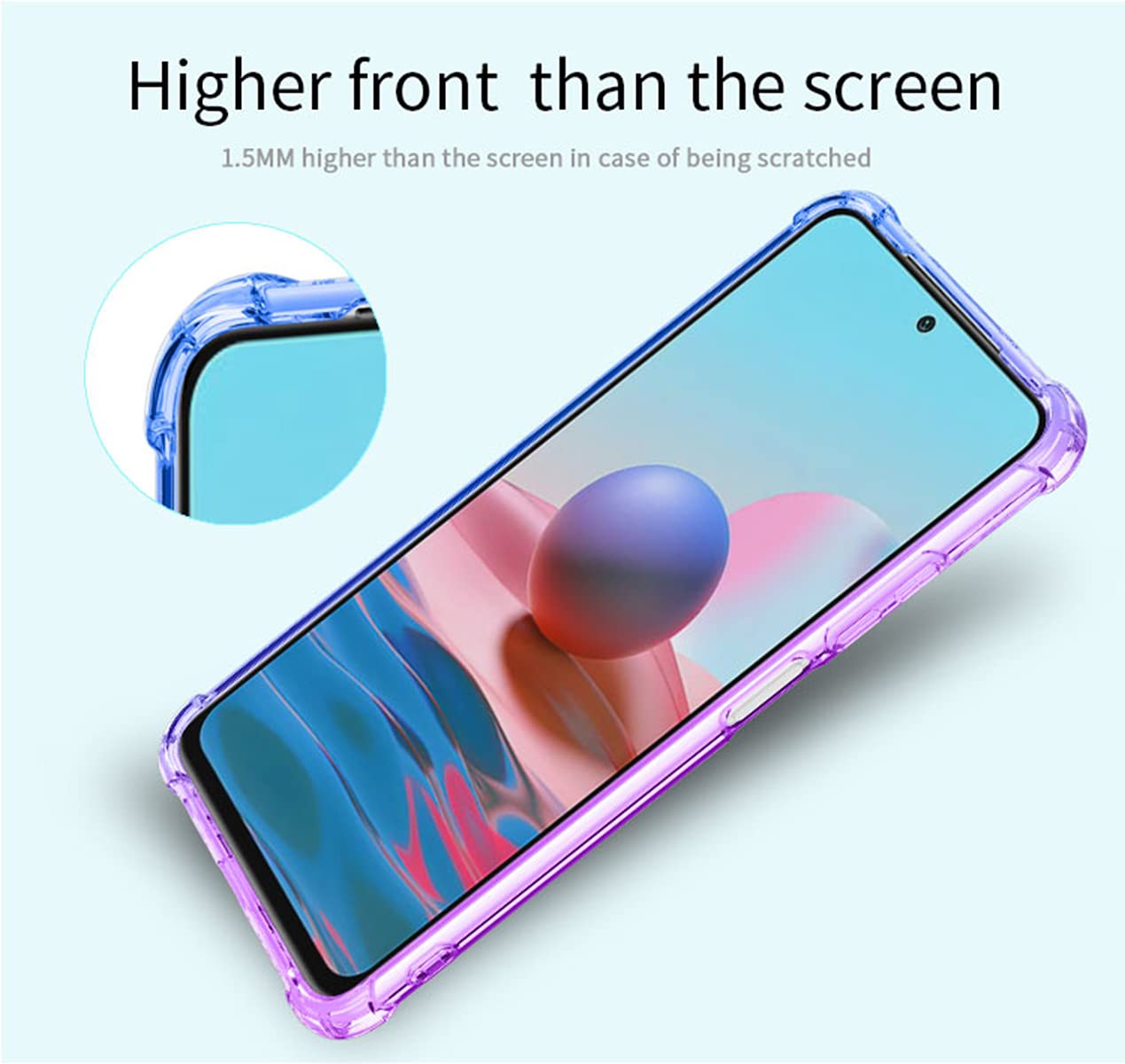 Custodia Cover per Xiaomi Redmi 10C in TPU morbida e trasparente
