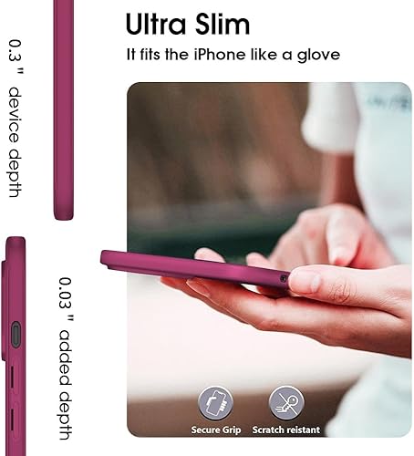 Miniatura 4 de X-level Compatible con 15 carcasas ultrafinas de ajuste delgado serie Guardian, revestimiento de TPU suave acabado mate, fundas ligeras