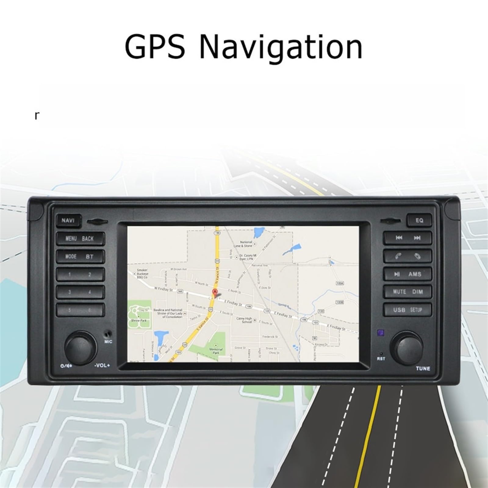 Nawigacja satelitarna Auto Audio Nawigacja GPS Nadawca FM(2G 32G DVR)