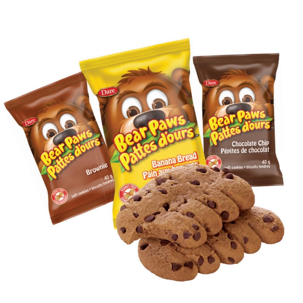 Amazon.co.jp: ベア・パウズ ソフト チョコチップ クッキー 240gx12箱