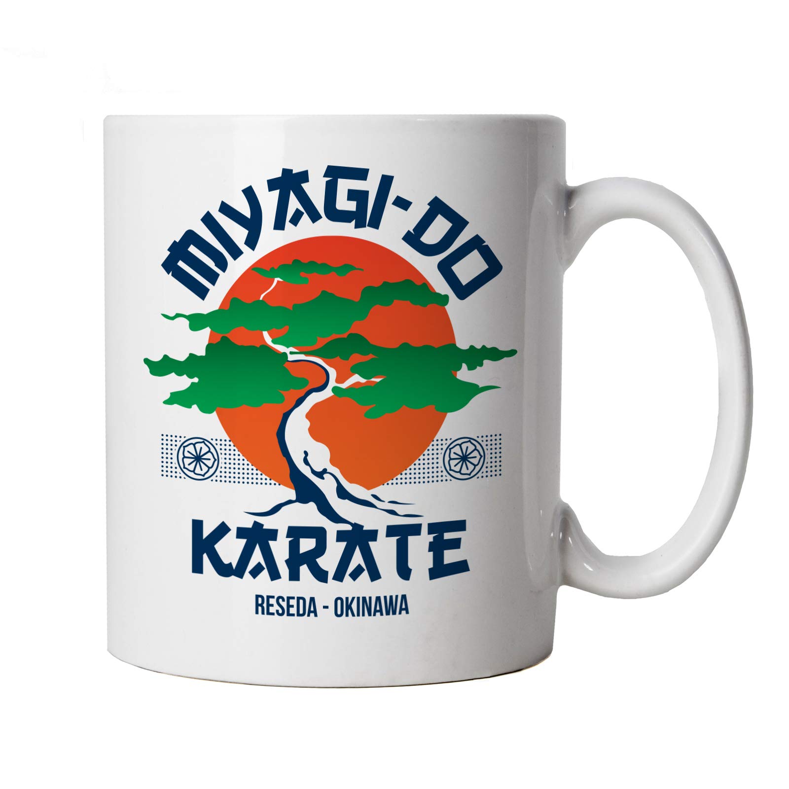 VectorbombMiyagi Do Karate Movie Inspired, Mug | Retro Cup Gift 10oz White