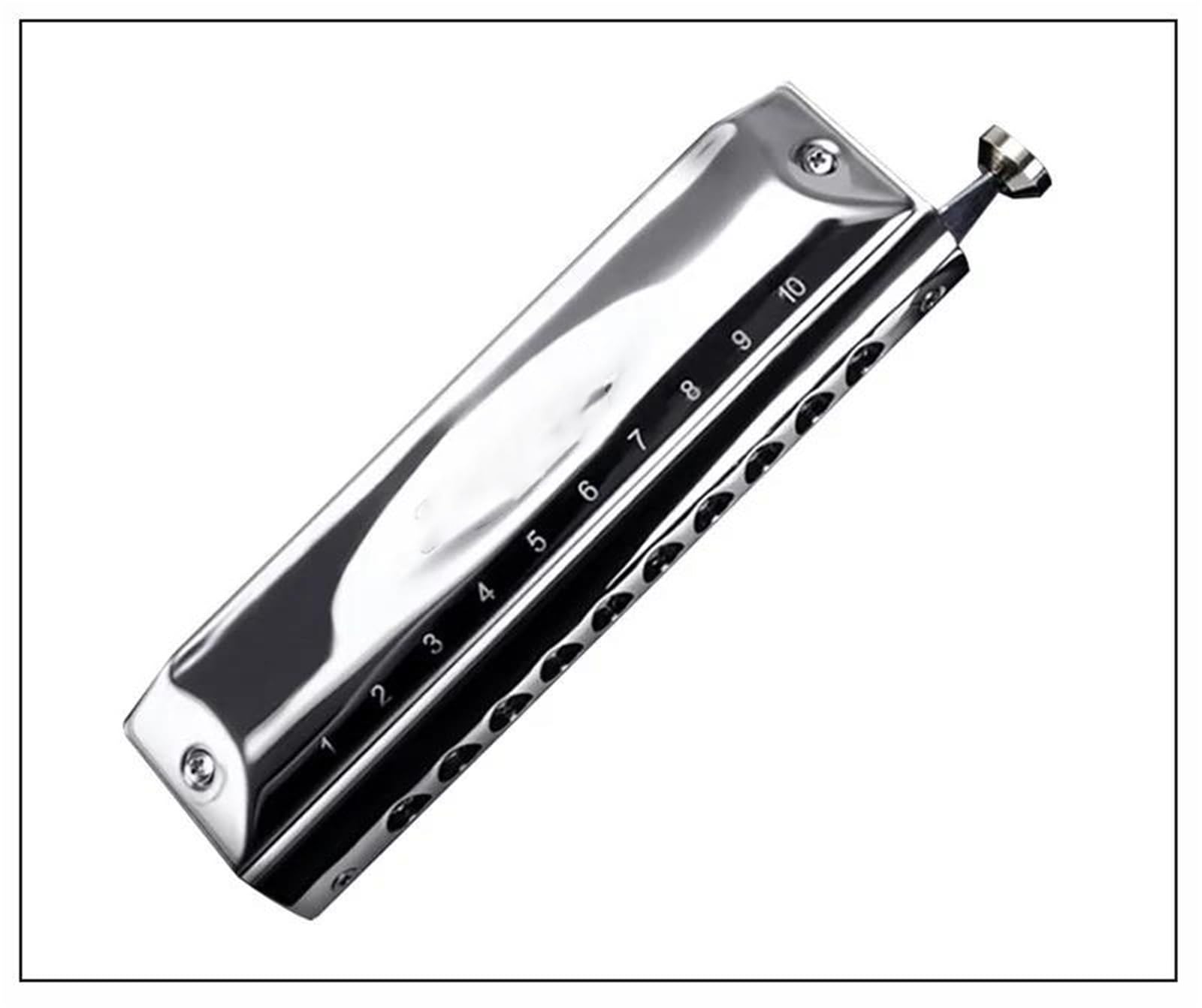Harmonijka 10-dołkowa 40-tonowa Harmonijka Ustna Instrumenty Muzyczne Chromatyczne