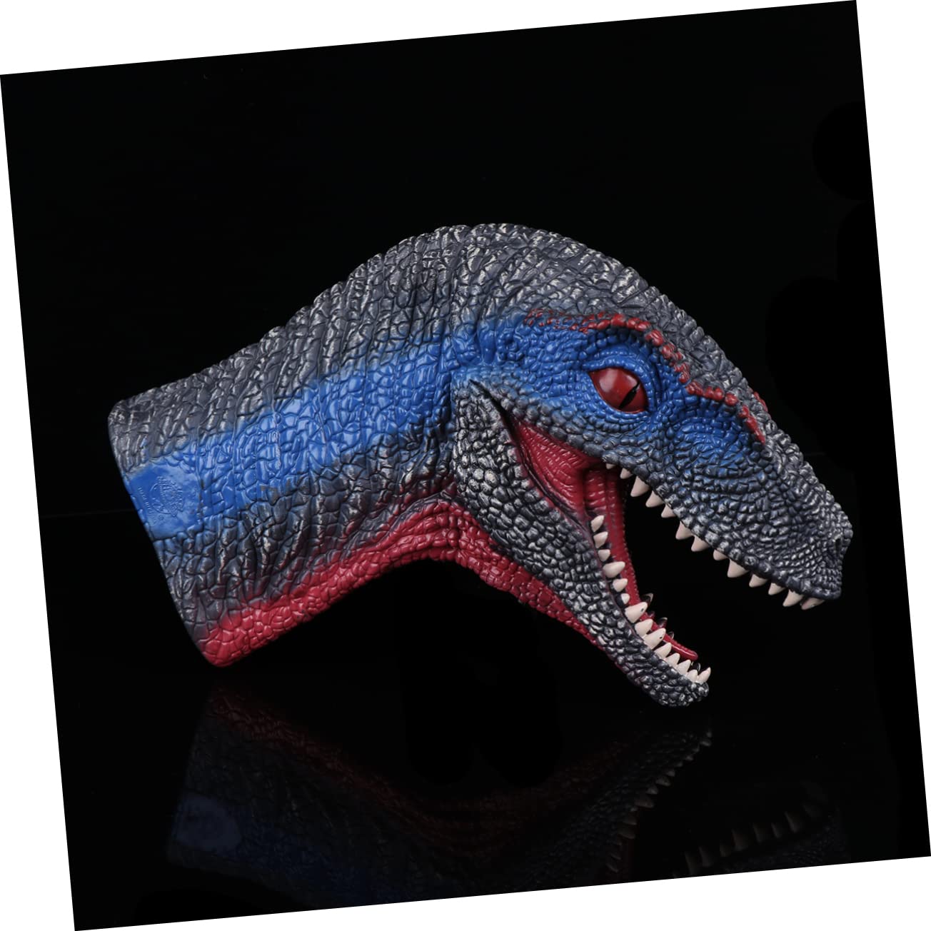 Juguete de Dinosaurio Marioneta de Mano para Niños Mandíbula Articulada y Pintura Detallada para Juego de rol y Creatividad