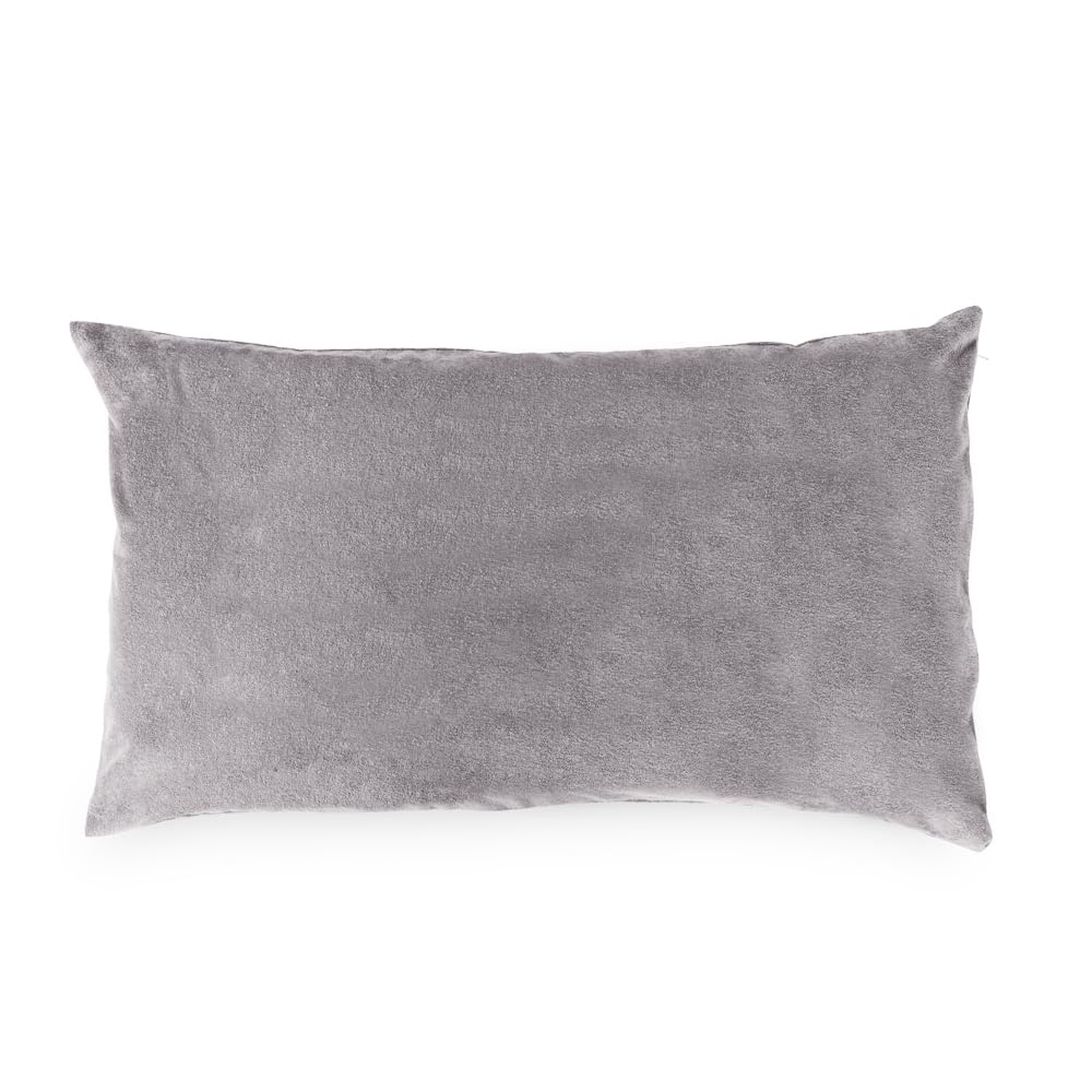 Wakefit Pillow Protector Waterproof | Terry Cotton | Pillow Inner Cover with Zip | 200 GSM | Grey-28x18 Inch | Set of 4