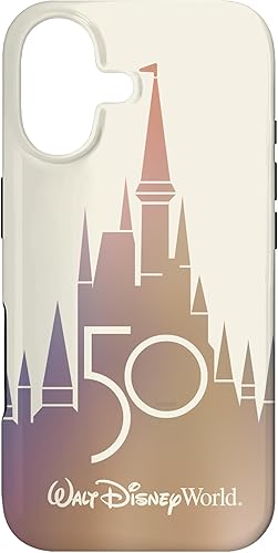 Vista 88 de Funda para iPhone 14 Pro Max Disney Walt Disney World 50 aniversario Castle