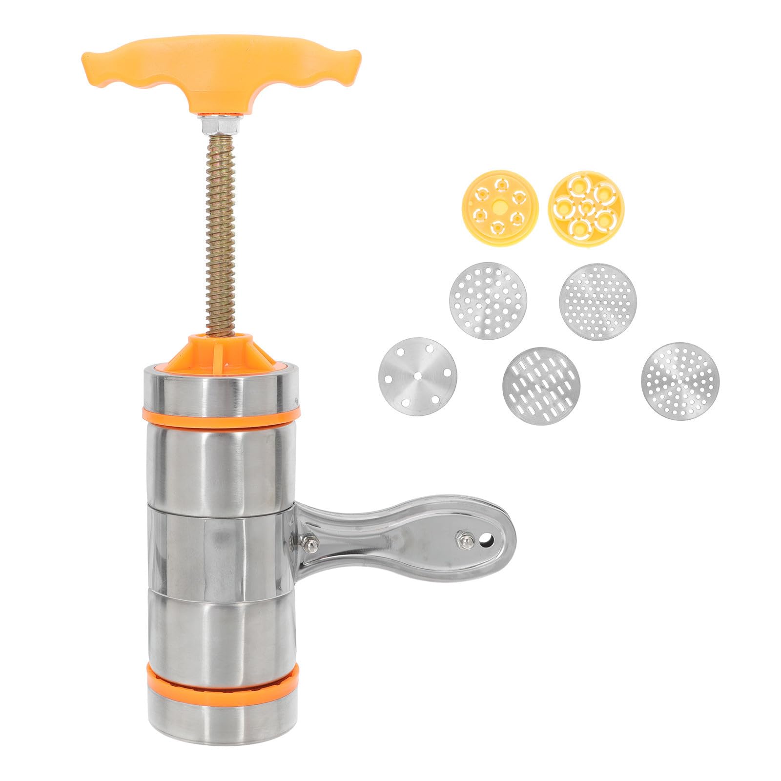 Machine à nouilles manuelle jojofuny en acier inoxydable avec poignée ergonomique
