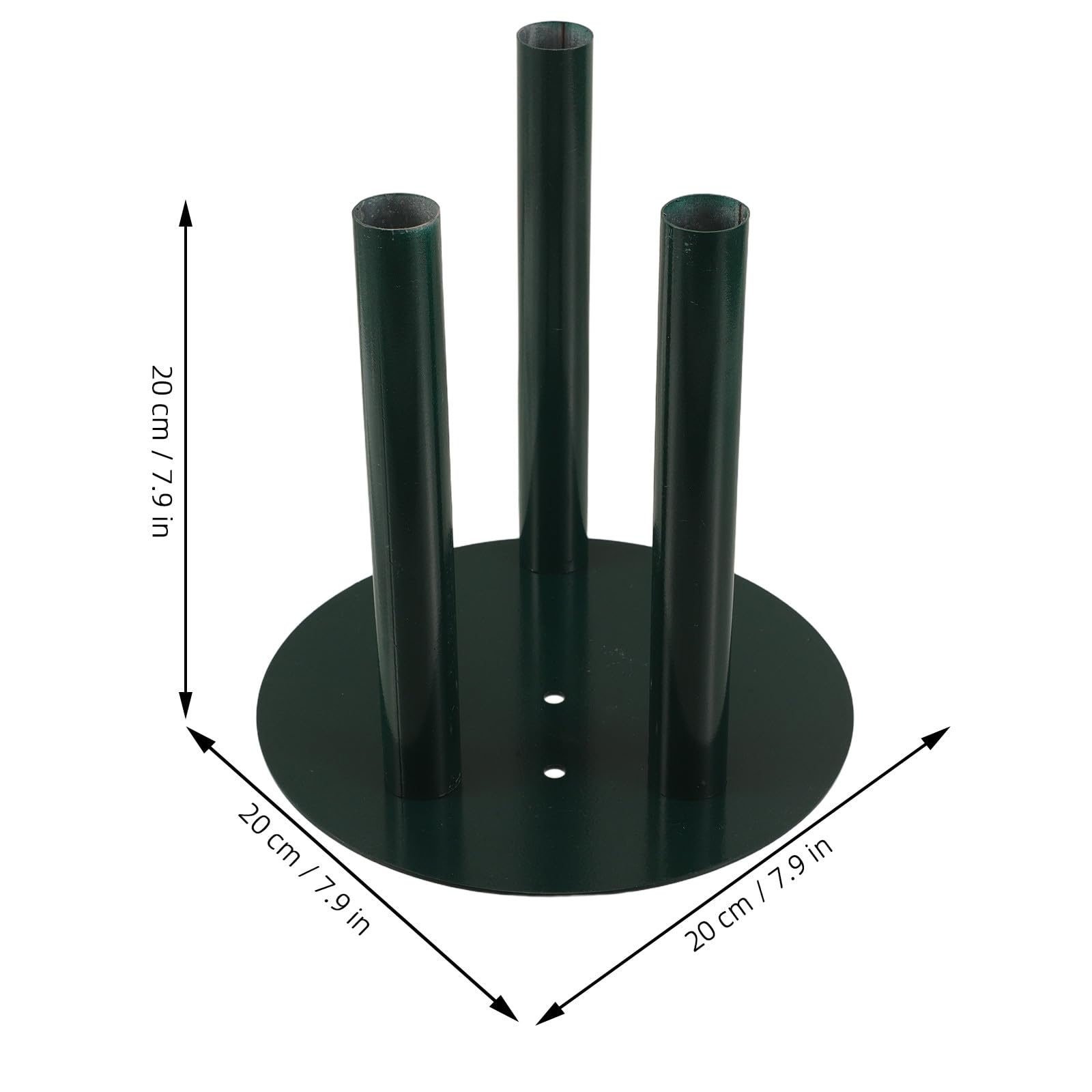 OUNONA Base di Supporto per Fiore di Carta Gigante, Supporto Metallico a 3