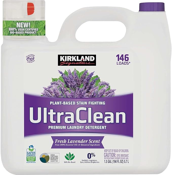 Kirkland Signature Ultra Clean HE PlantBased Laundry