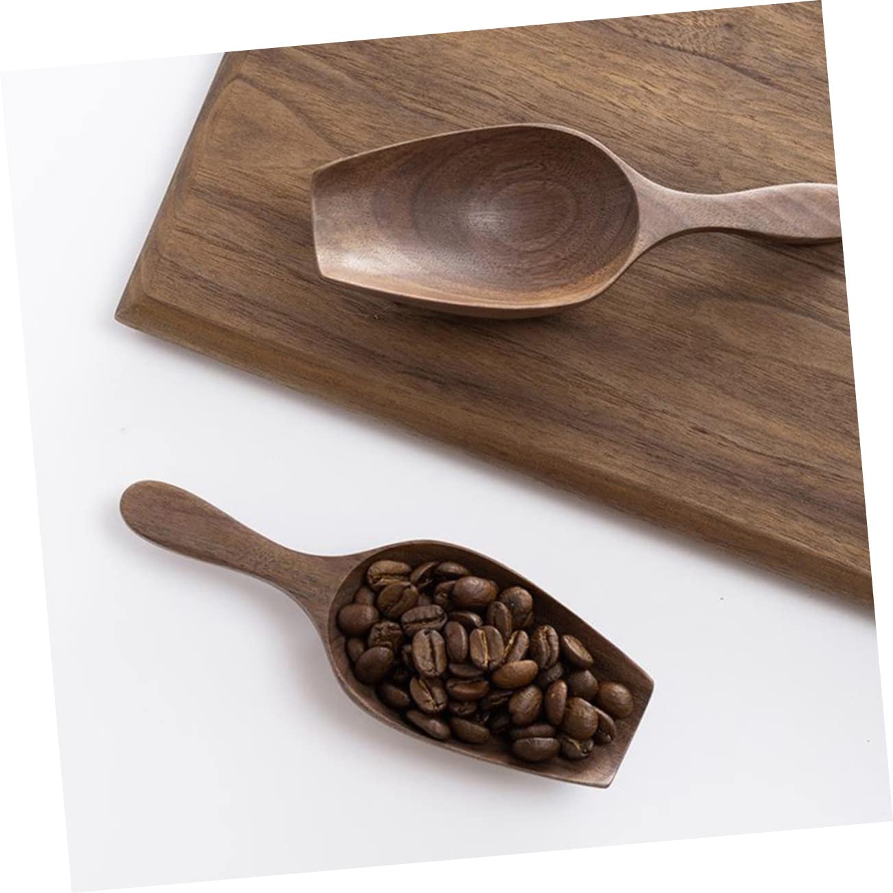 YARNOW 3piezas Cuchara De Madera Multipropósito Para Café y Granos Utensilio Práctico Para Cocina Para Medir y Servir Fácil De Limpiar y Almacenar Para Viajes y Uso Diario